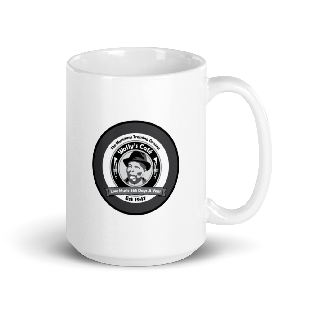 Cafecito White glossy mug