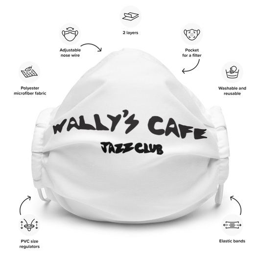 Wally's Cafe Jazz Club Face Mask