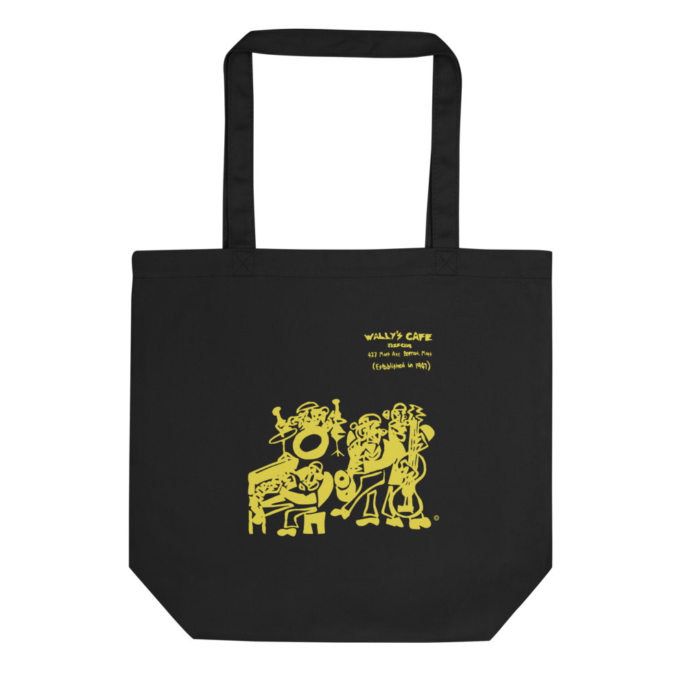 Wally's Cafe Jazz Club Tote Bag