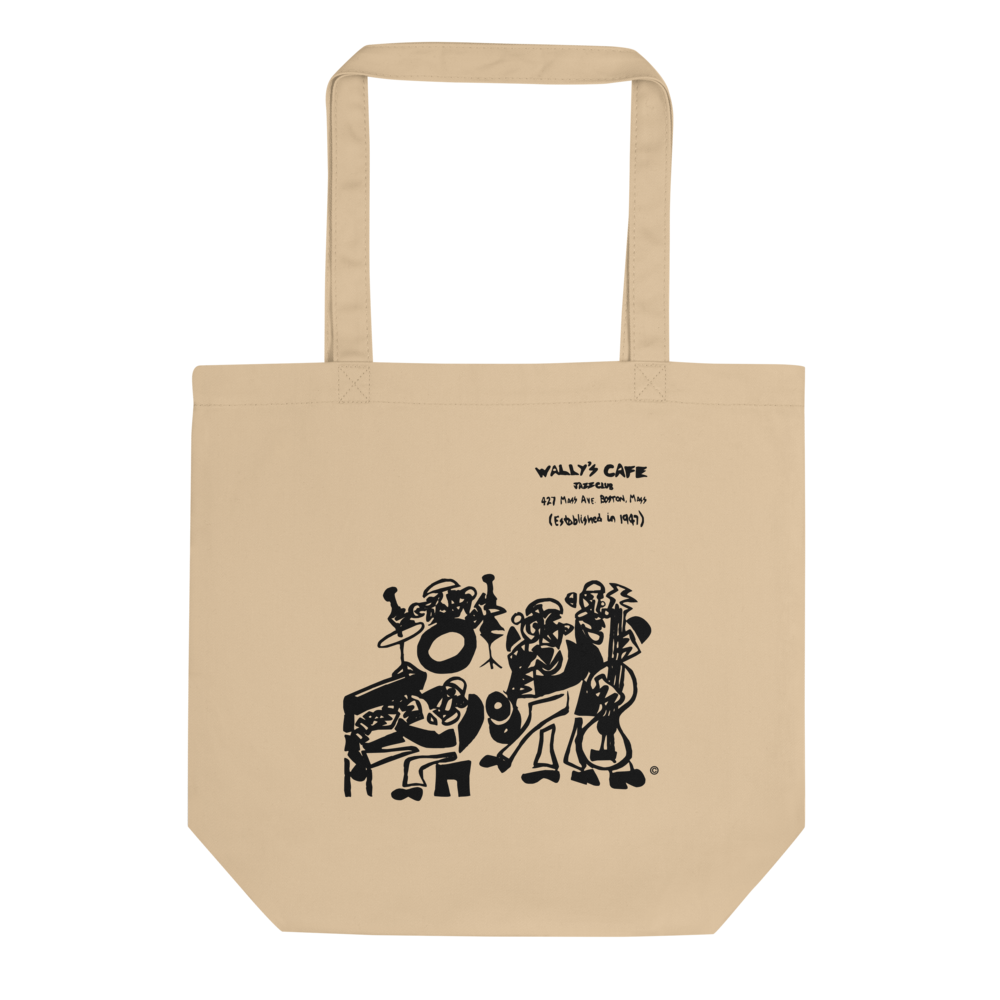 Wally's Cafe Jazz Club Tote Bag