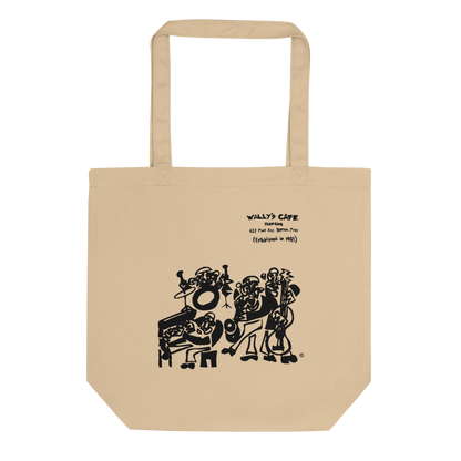 Wally's Cafe Jazz Club Tote Bag