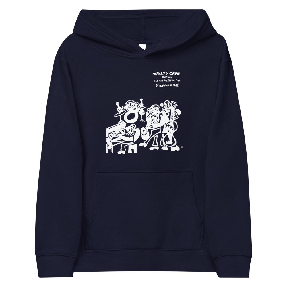 Wally's Cafe Jazz Club Kids Hoodie