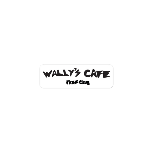Wally's Cafe Logo Stickers
