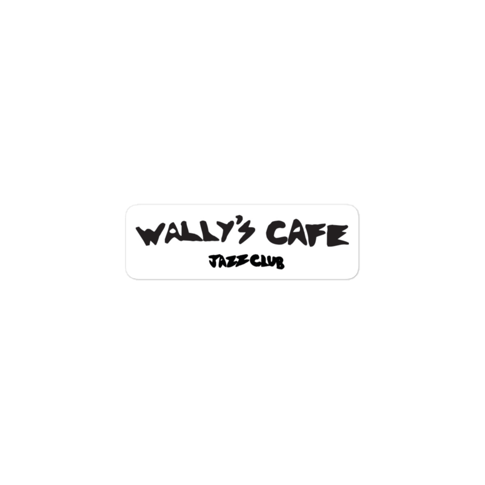 Wally's Cafe Logo Stickers