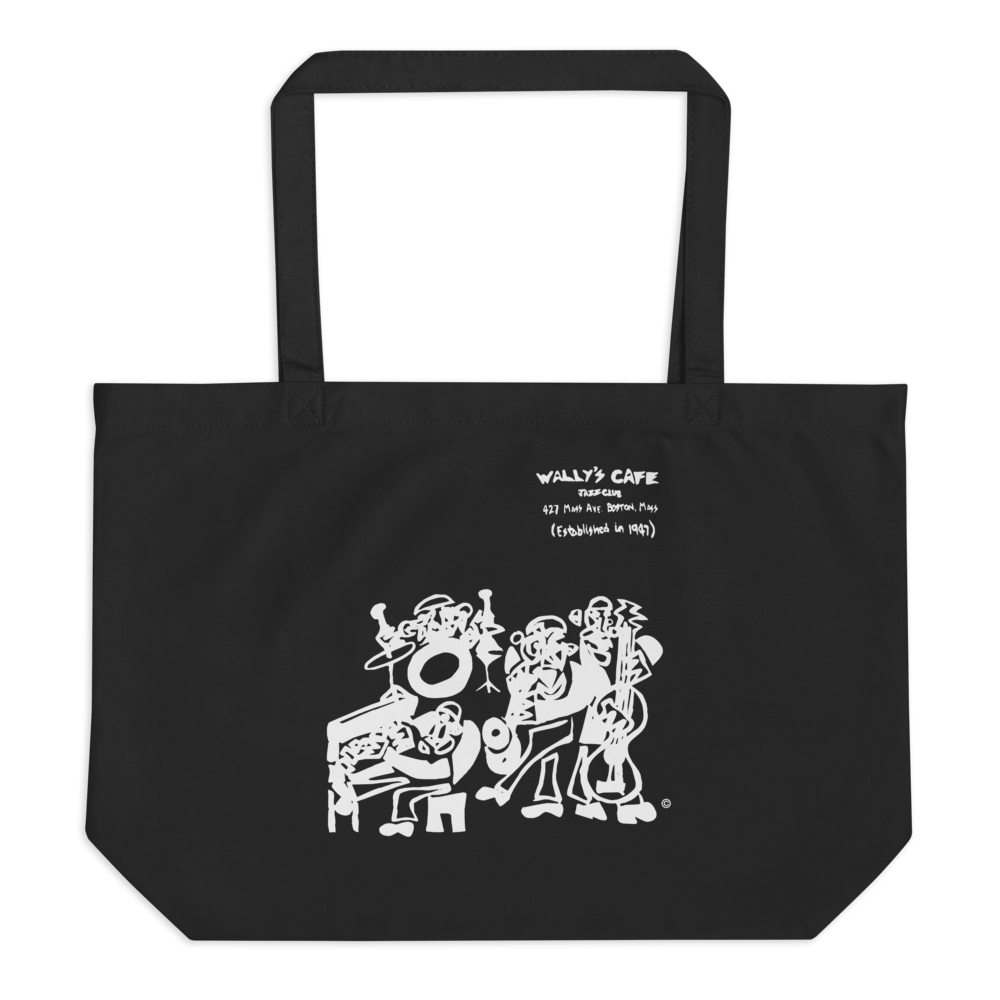 Wally's Cafe Jazz Club Large Tote Bag