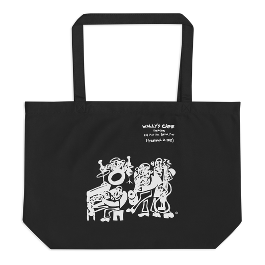 Wally's Cafe Jazz Club Large Tote Bag