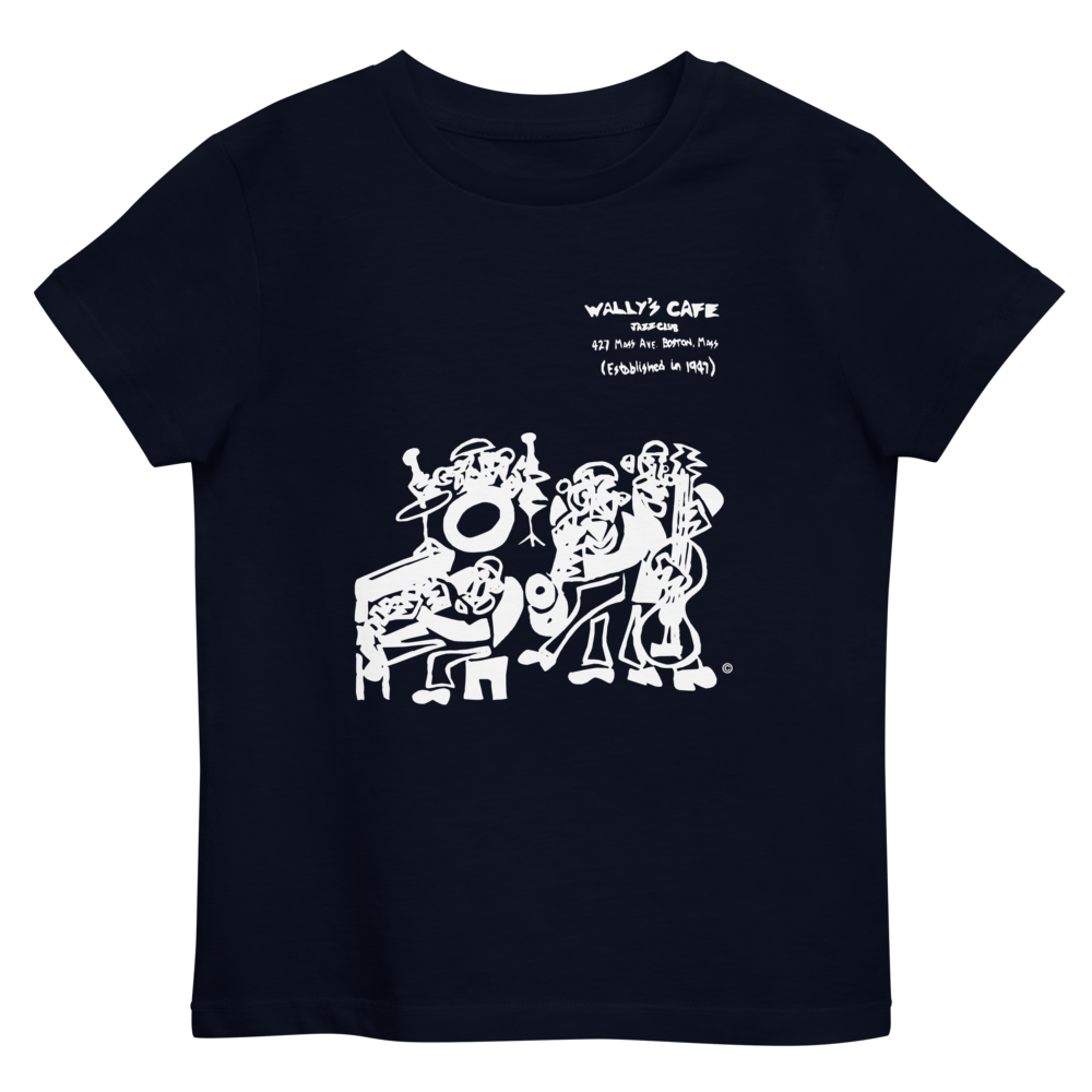 Wally's Cafe Jazz Club Kids Organic T-Shirt