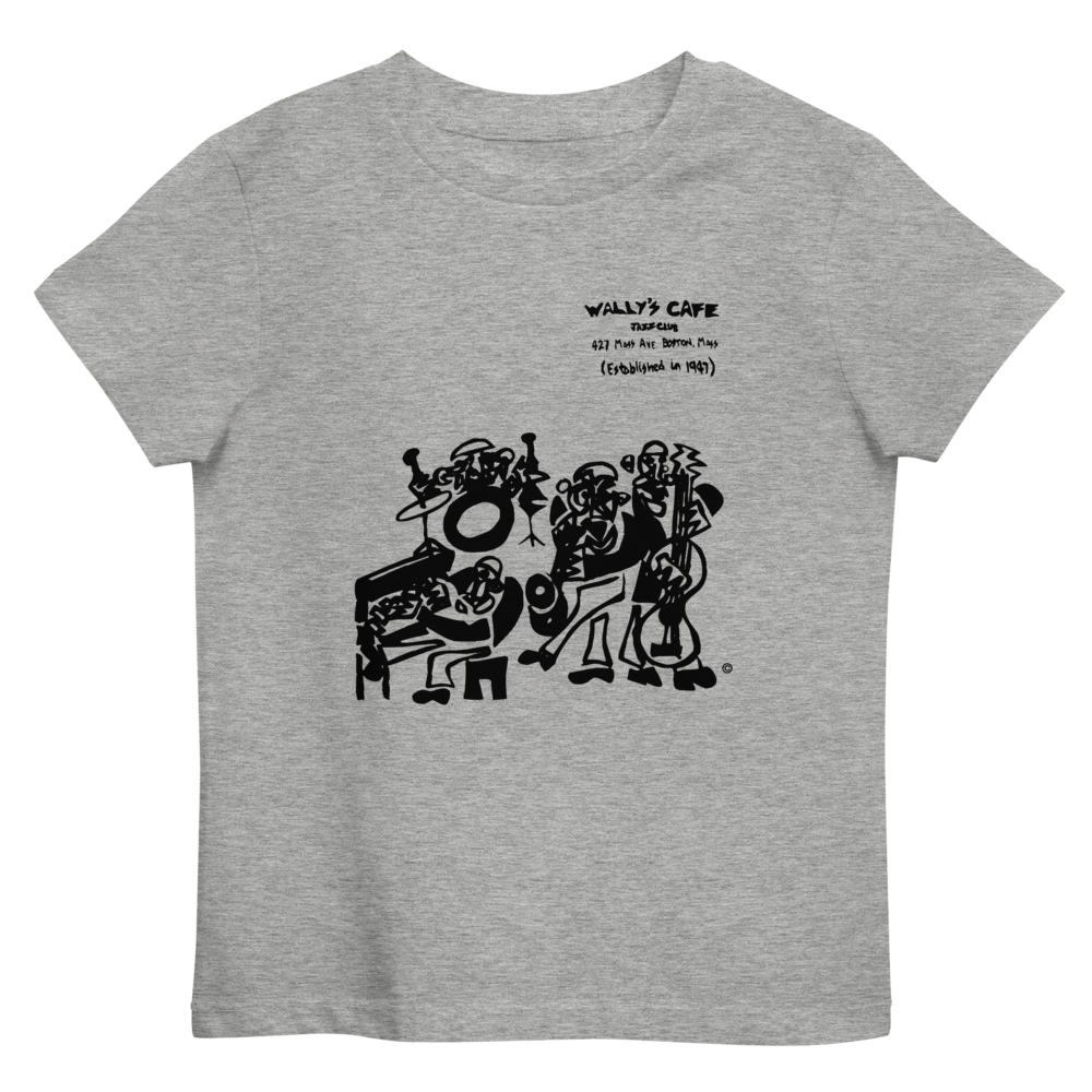 Wally's Cafe Jazz Club Kids Organic T-Shirt