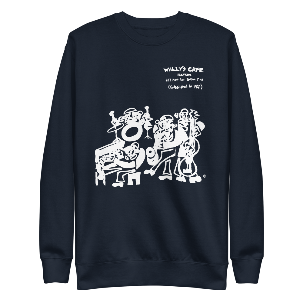 Wally's Cafe Jazz Club Fleece Pullover