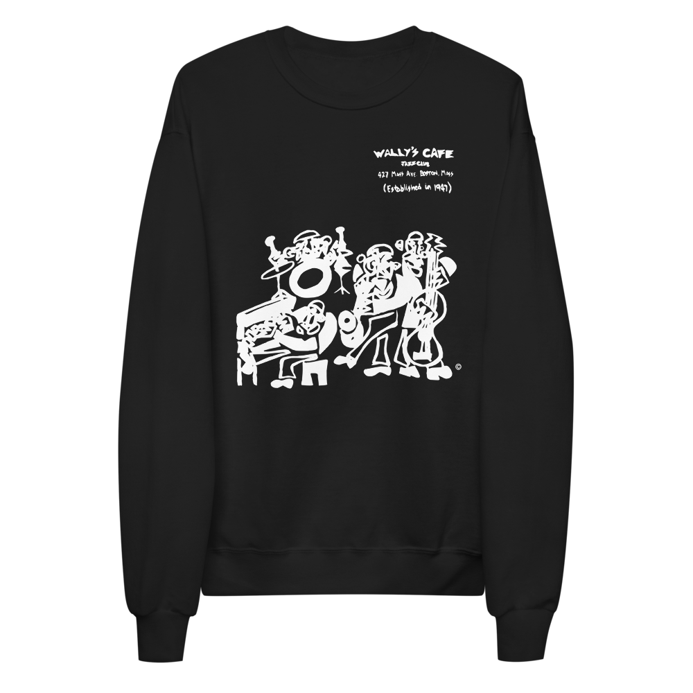 Wally's Cafe Jazz Club Fleece Sweatshirt