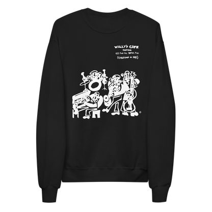 Wally's Cafe Jazz Club Fleece Sweatshirt