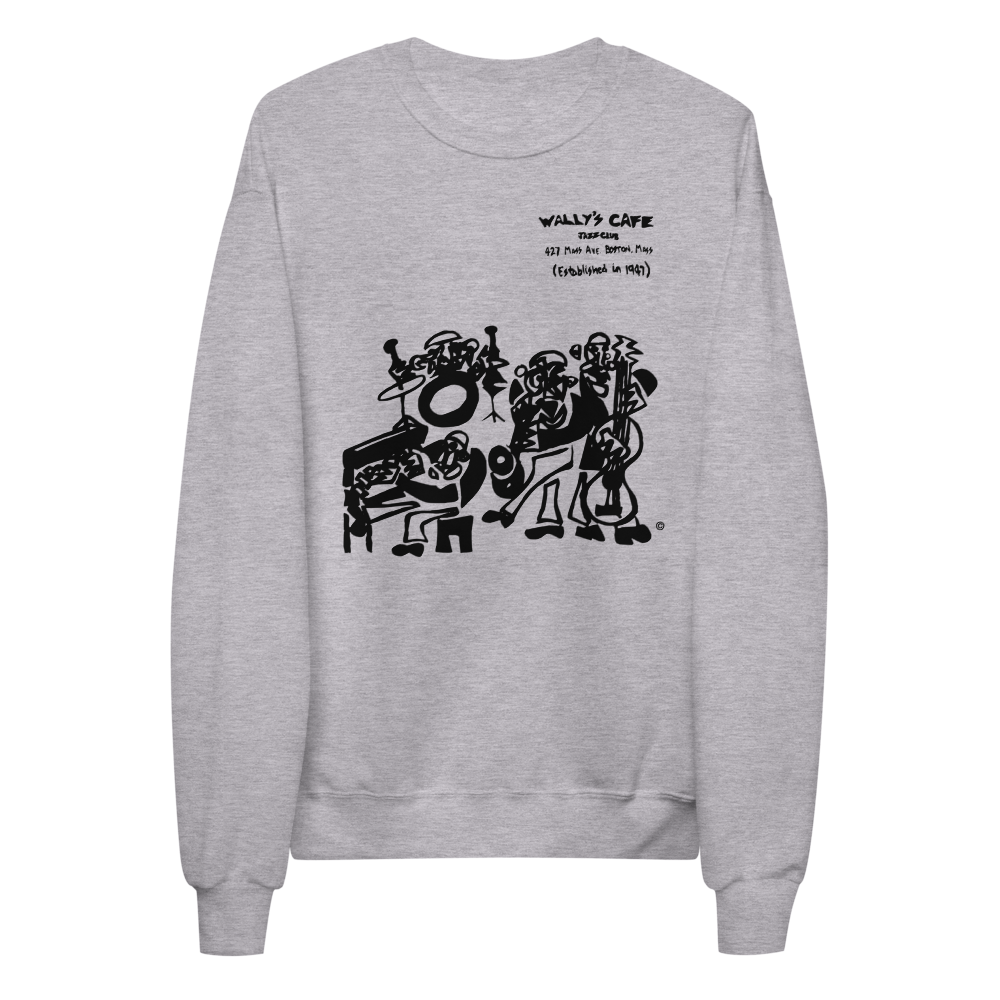 Wally's Cafe Jazz Club Fleece Sweatshirt