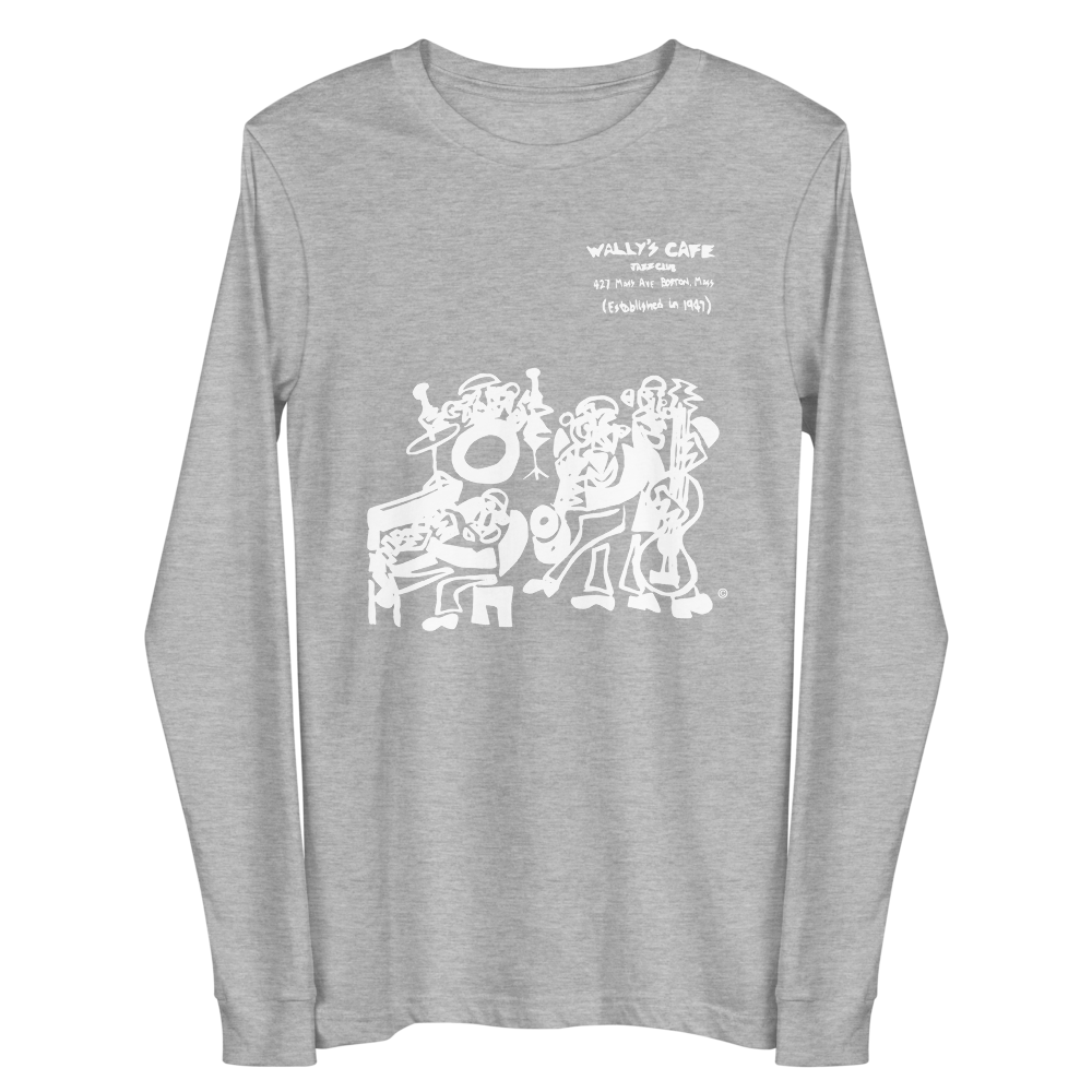 Wally's Cafe Jazz Club Long Sleeve Shirt