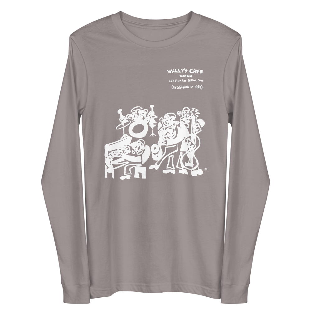 Wally's Cafe Jazz Club Long Sleeve Shirt