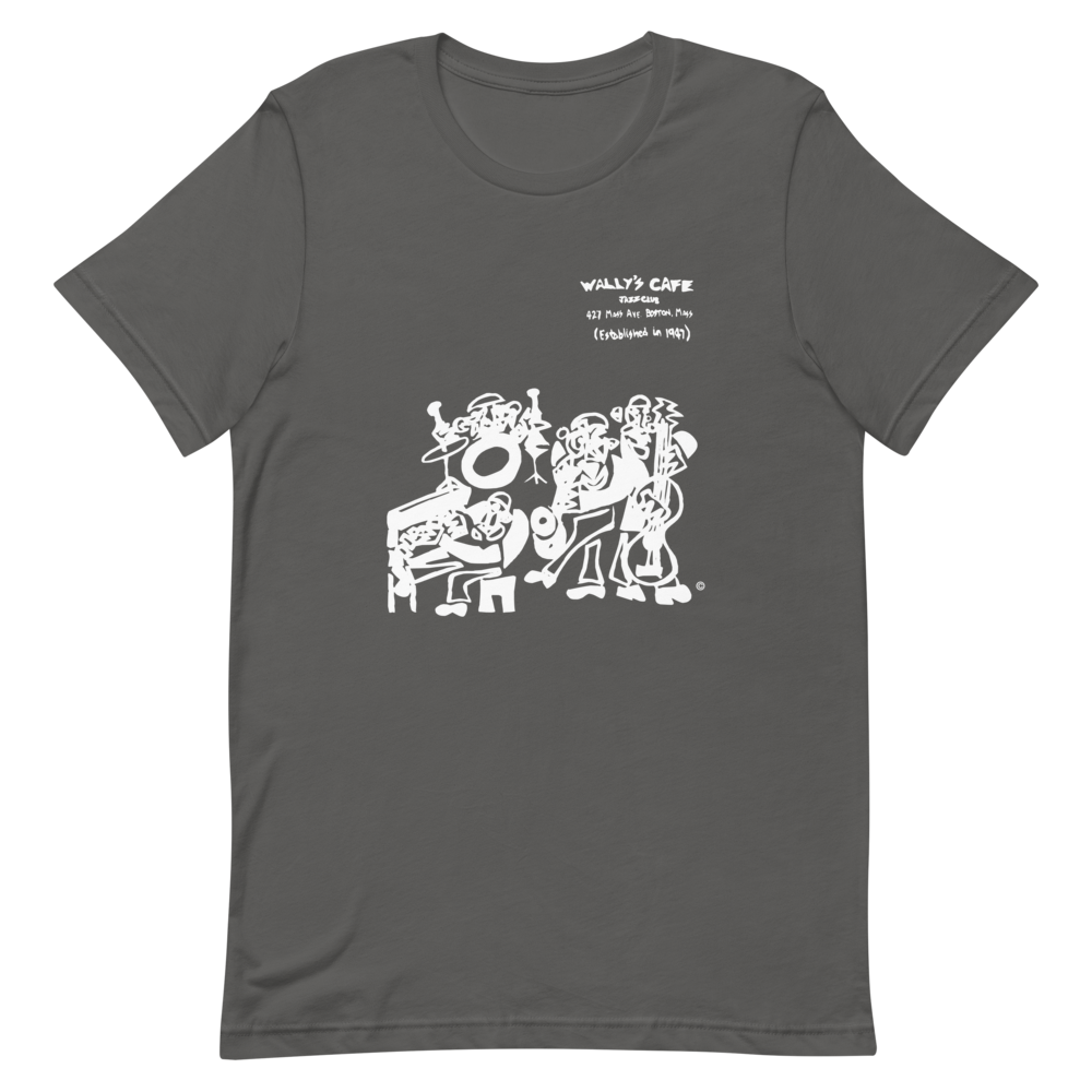 Wally's Cafe Jazz Club Short Sleeve T-Shirt