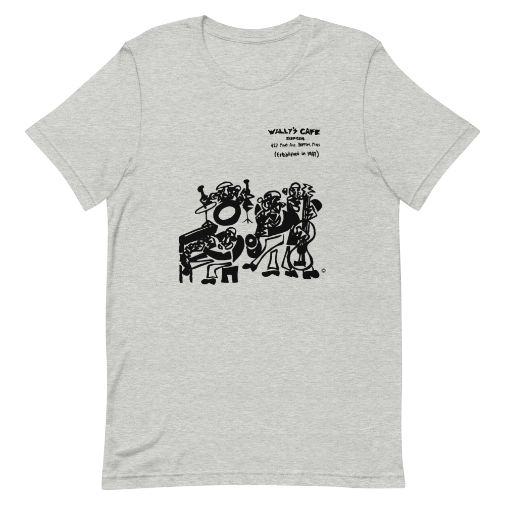 Wally's Cafe Jazz Club Short Sleeve T-Shirt