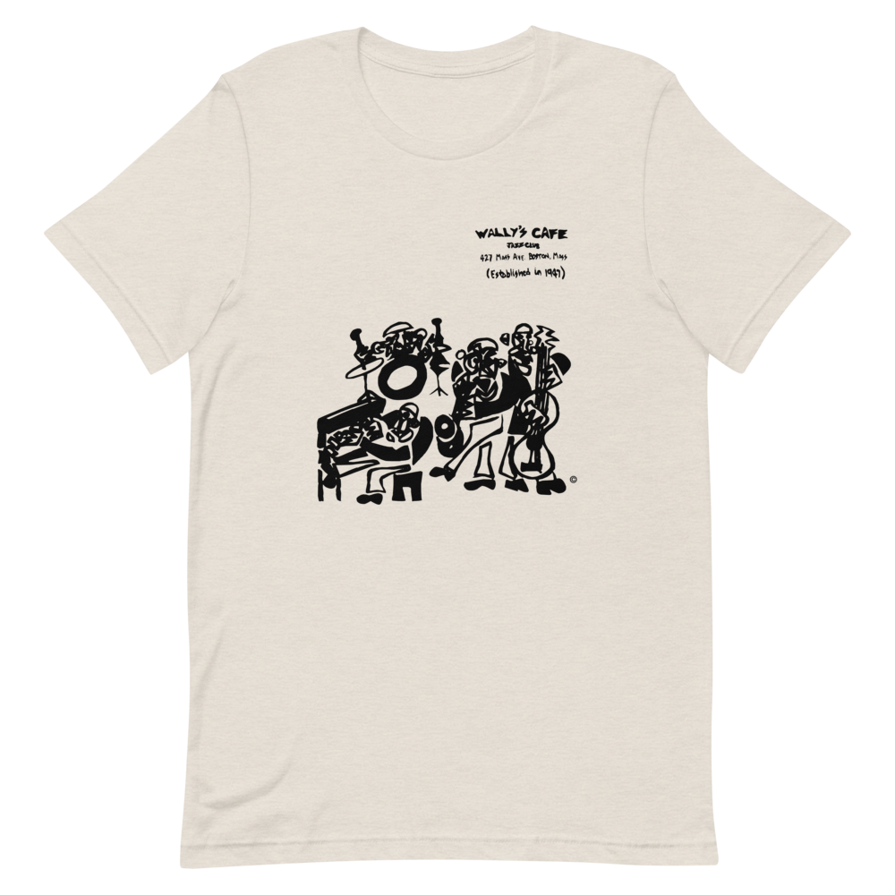 Wally's Cafe Jazz Club Short Sleeve T-Shirt