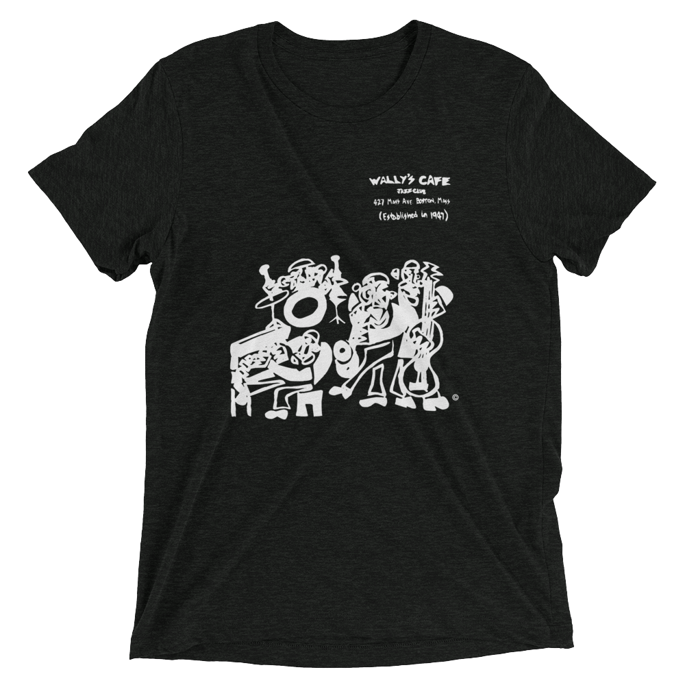 Wally's Cafe Jazz Club Tri-blend T-Shirt