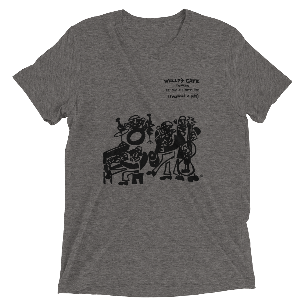 Wally's Cafe Jazz Club Tri-blend T-Shirt