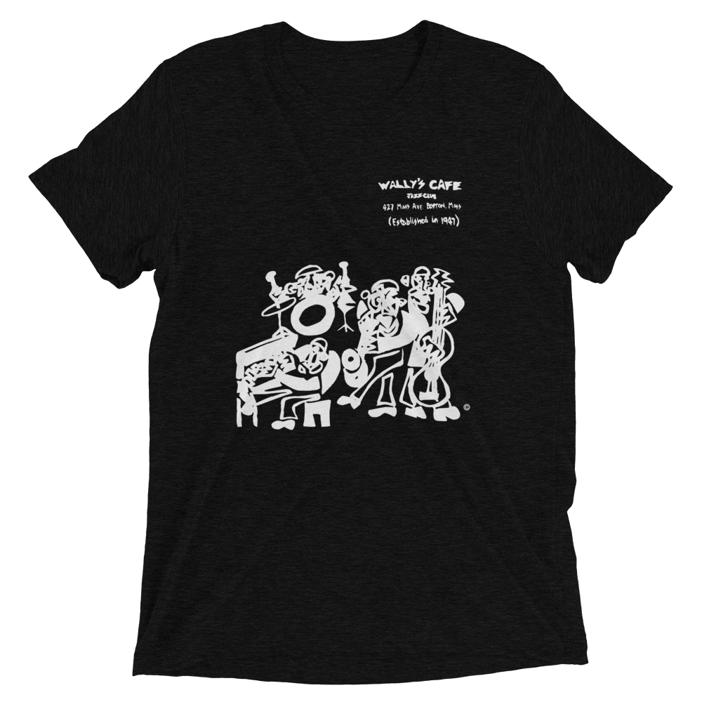 Wally's Cafe Jazz Club Tri-blend T-Shirt